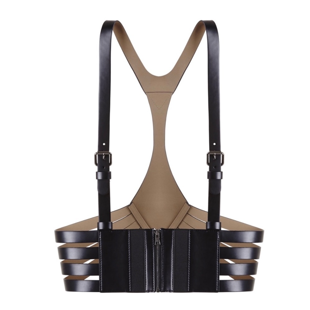 Black Bcbg harness belt size small